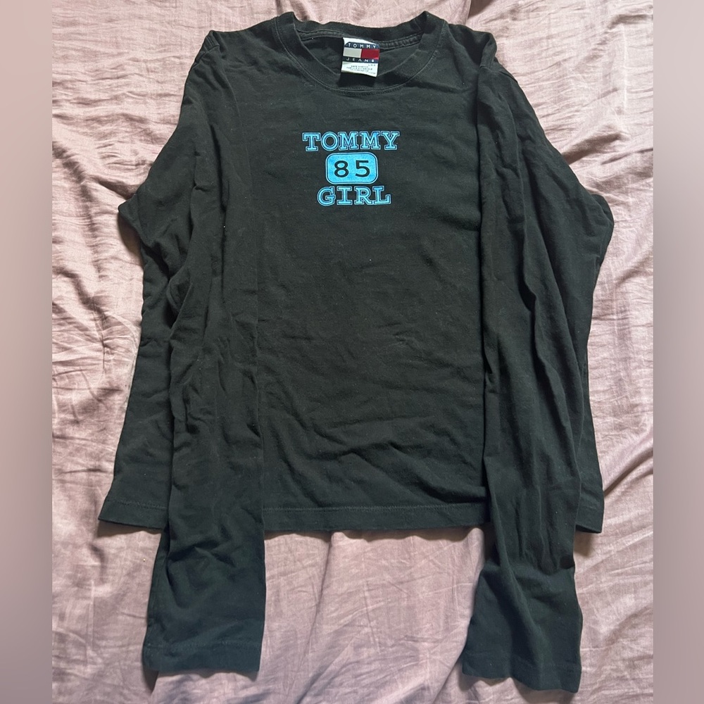 Vintage Tommy Hilfiger Woman’s Long Sleeve Shirt